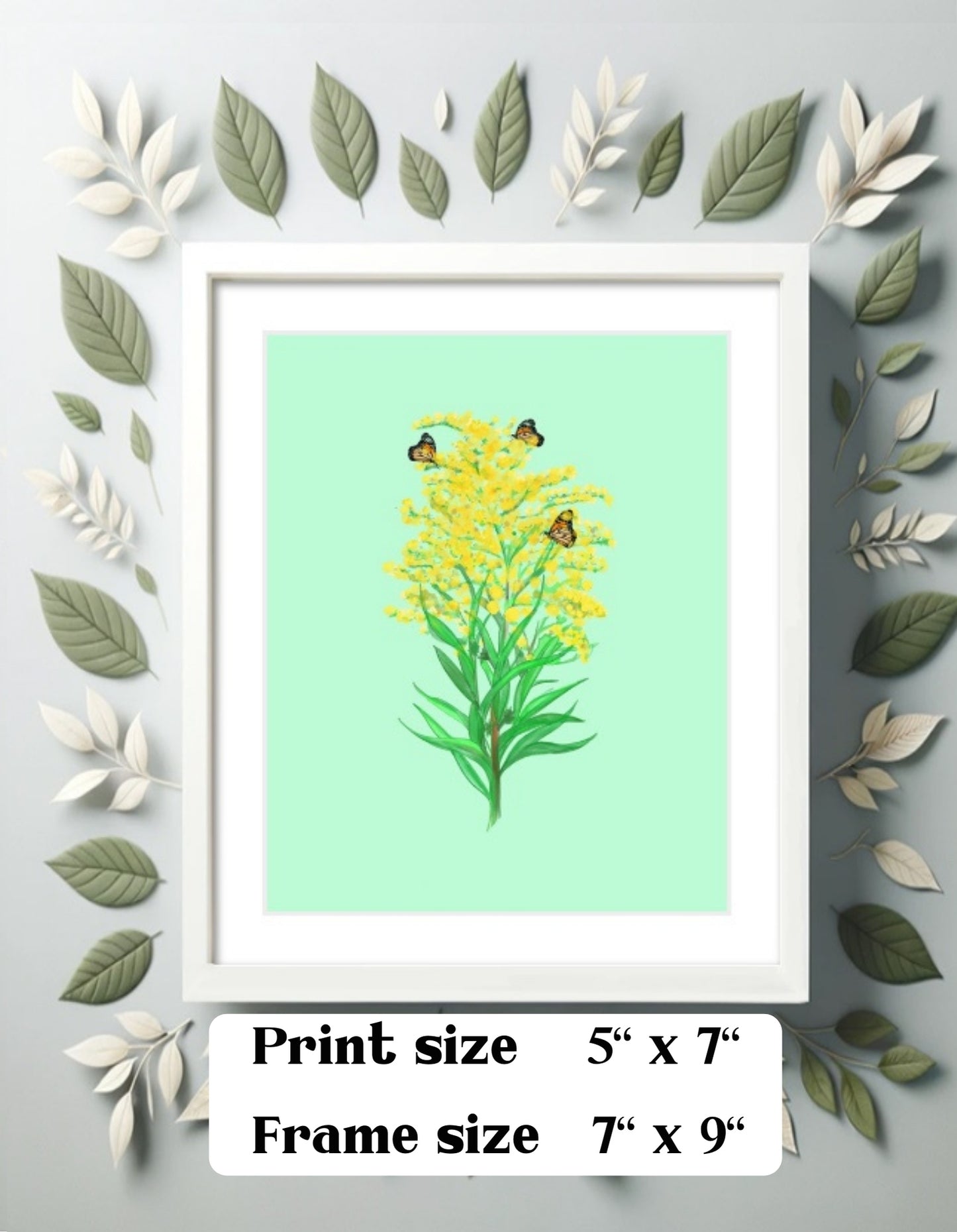 Fields of Gold: Framed & Mounted Giclée Print