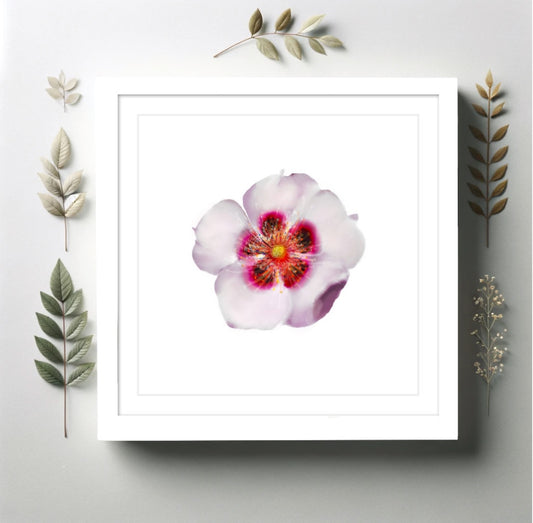 7th Heaven: Wild Rose - Framed & Mounted Giclée Print