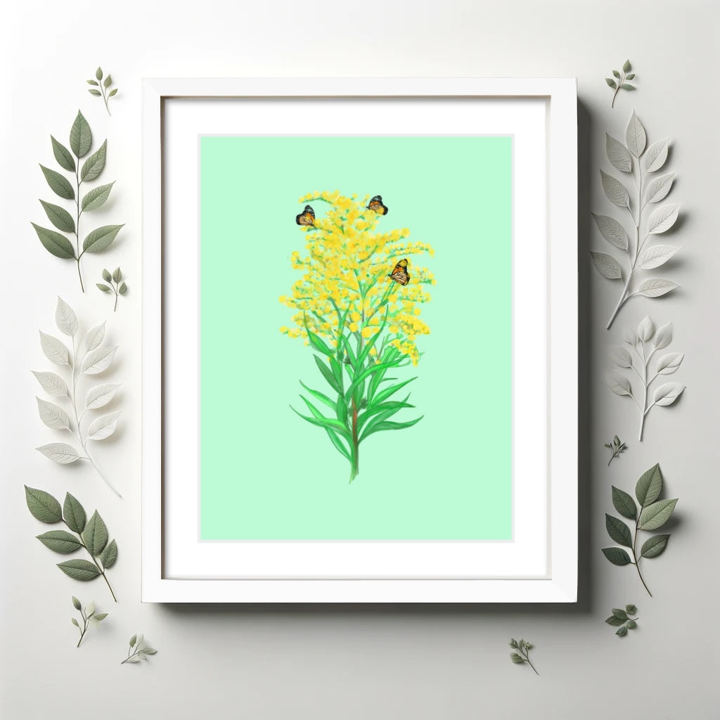 Fields of Gold: Framed & Mounted Giclée Print