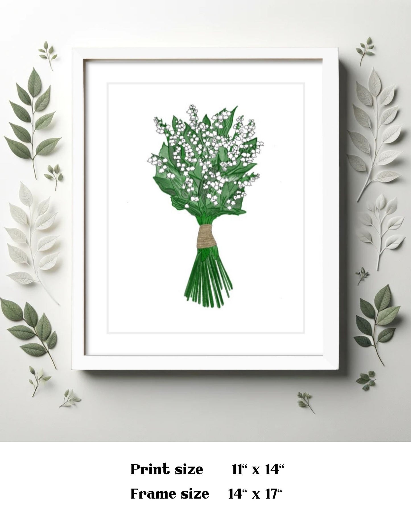 Printemps: Return to Happiness - Framed & Mounted Giclée Print